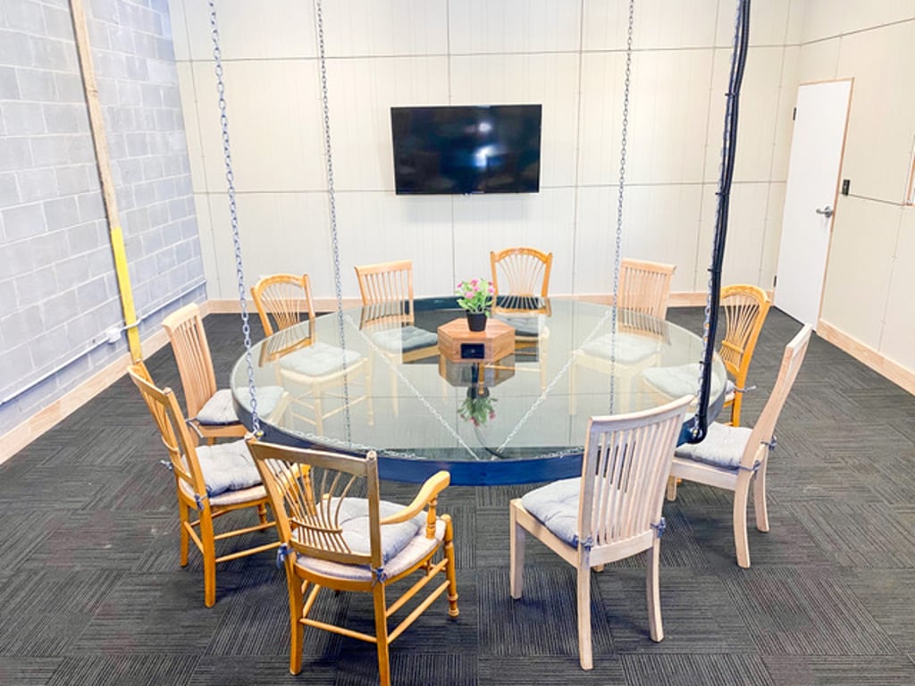 An interior shot of The Tiny Teddy