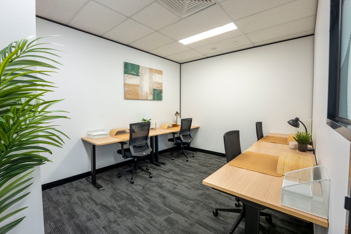An interior shot of Suite 15