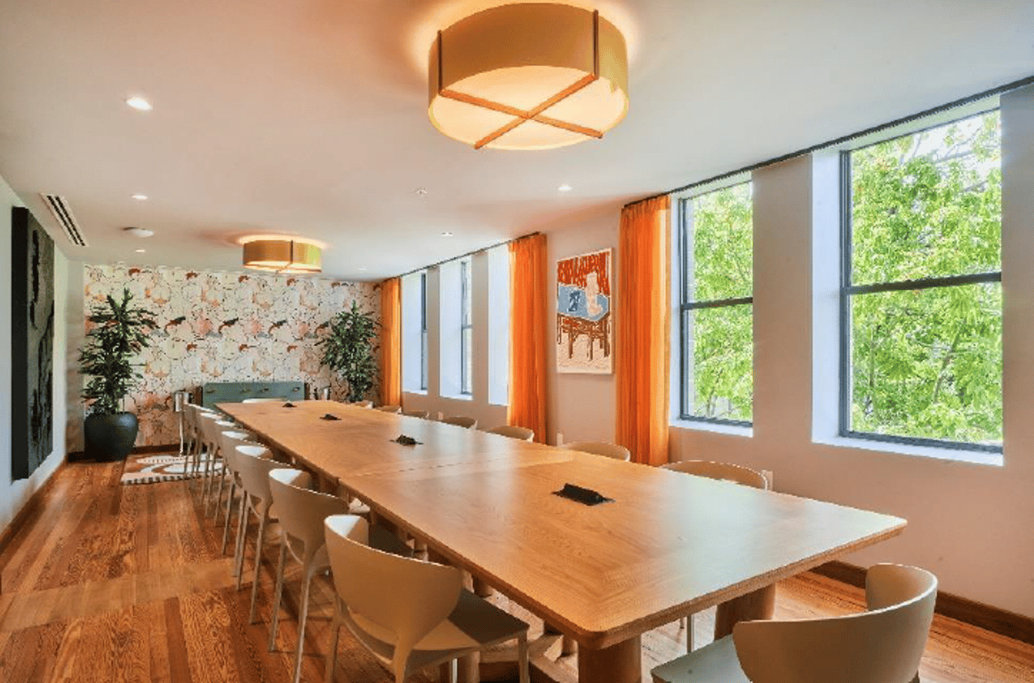 An interior shot of Board  Room