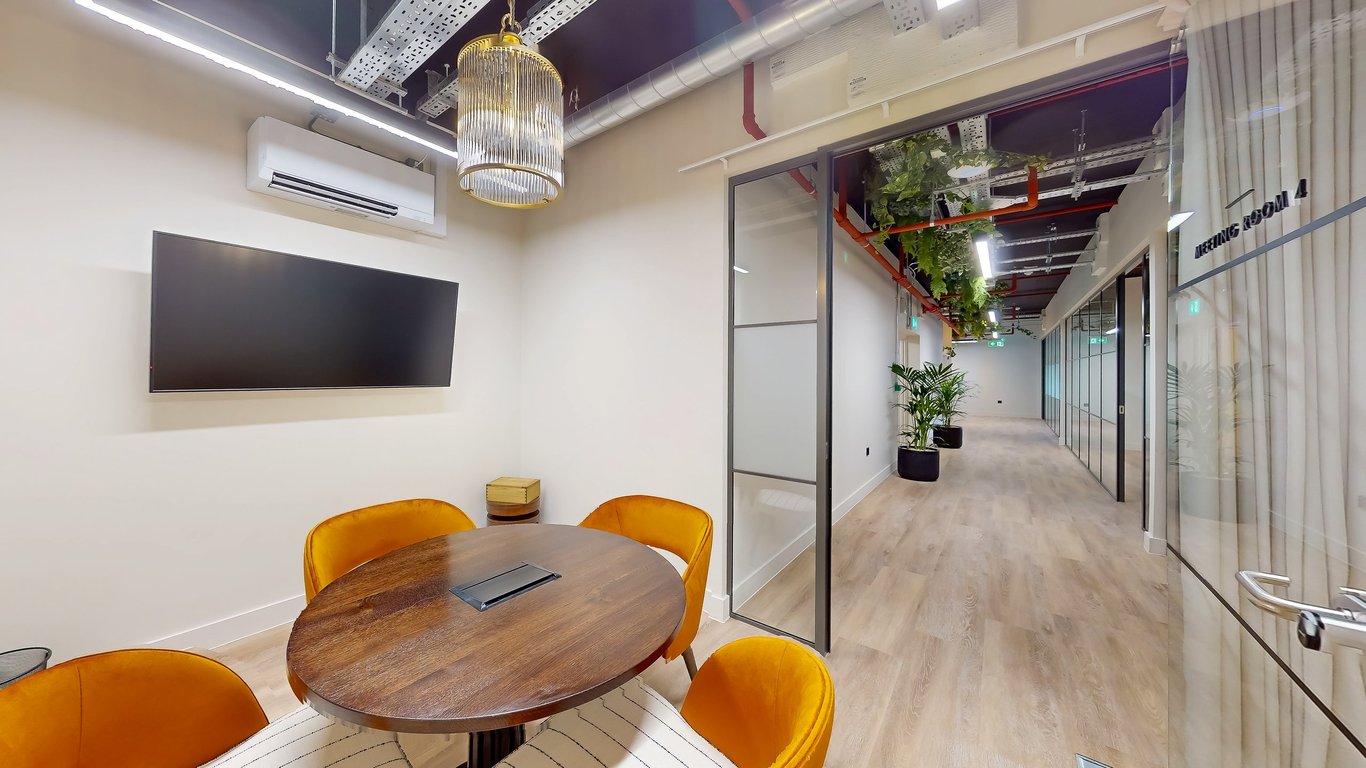 An interior shot of 4-Person Meeting Room (4)