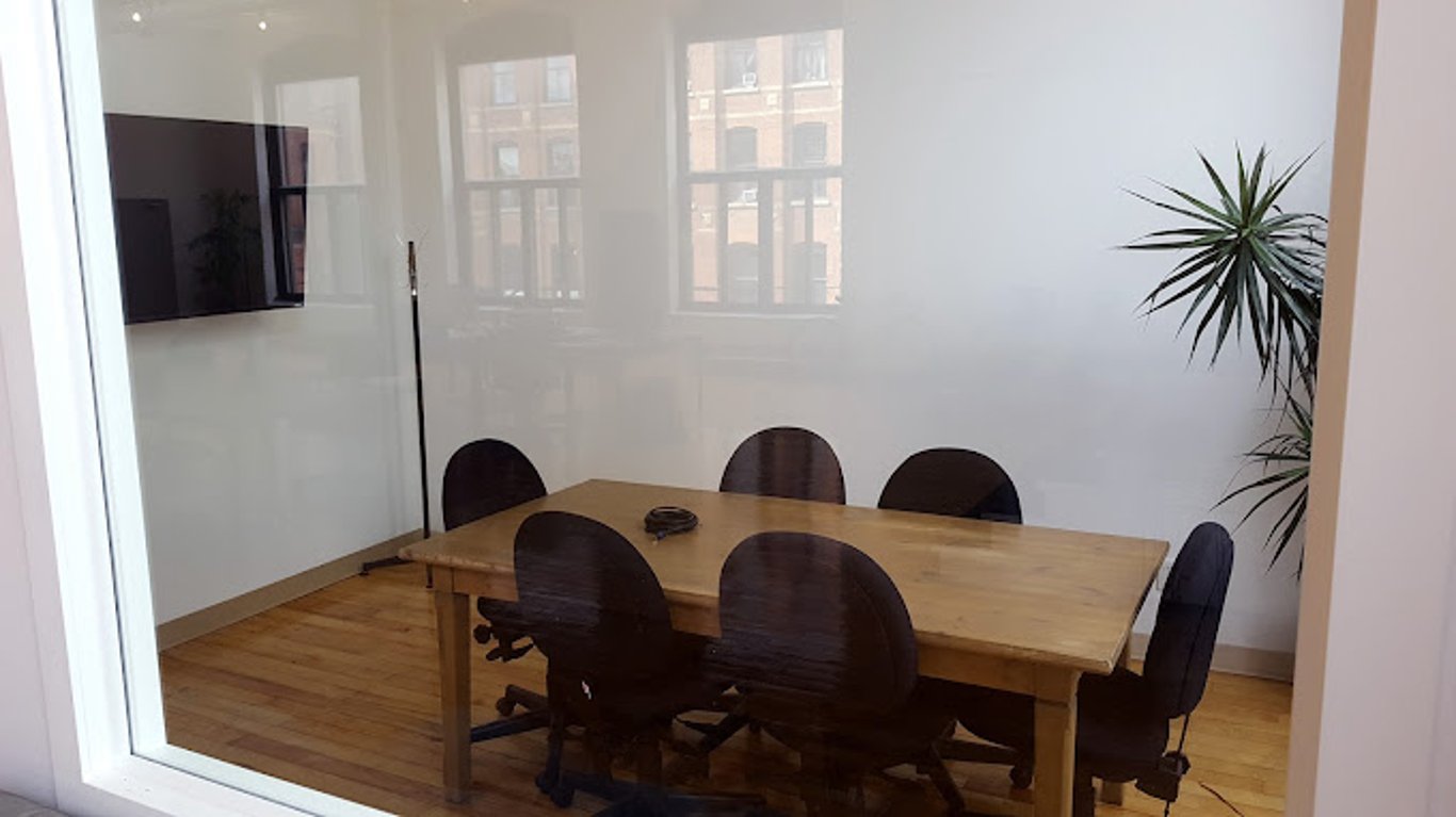 An interior shot of Meeting Room
