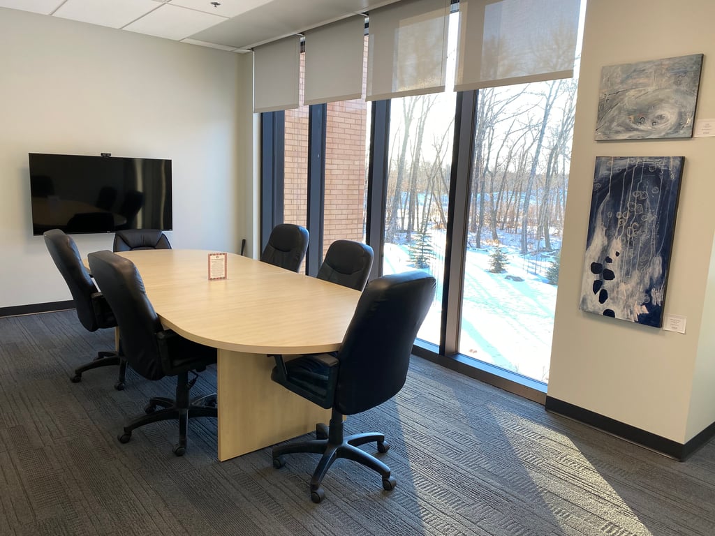 An interior shot of Riverside Boardroom
