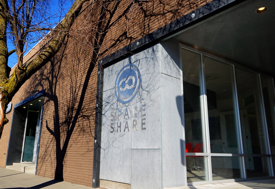 An interior shot of SpaceShareCDA