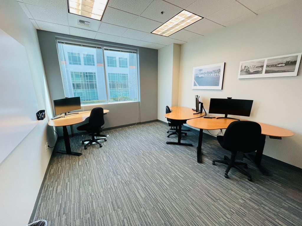 An interior shot of Conclave Day Office