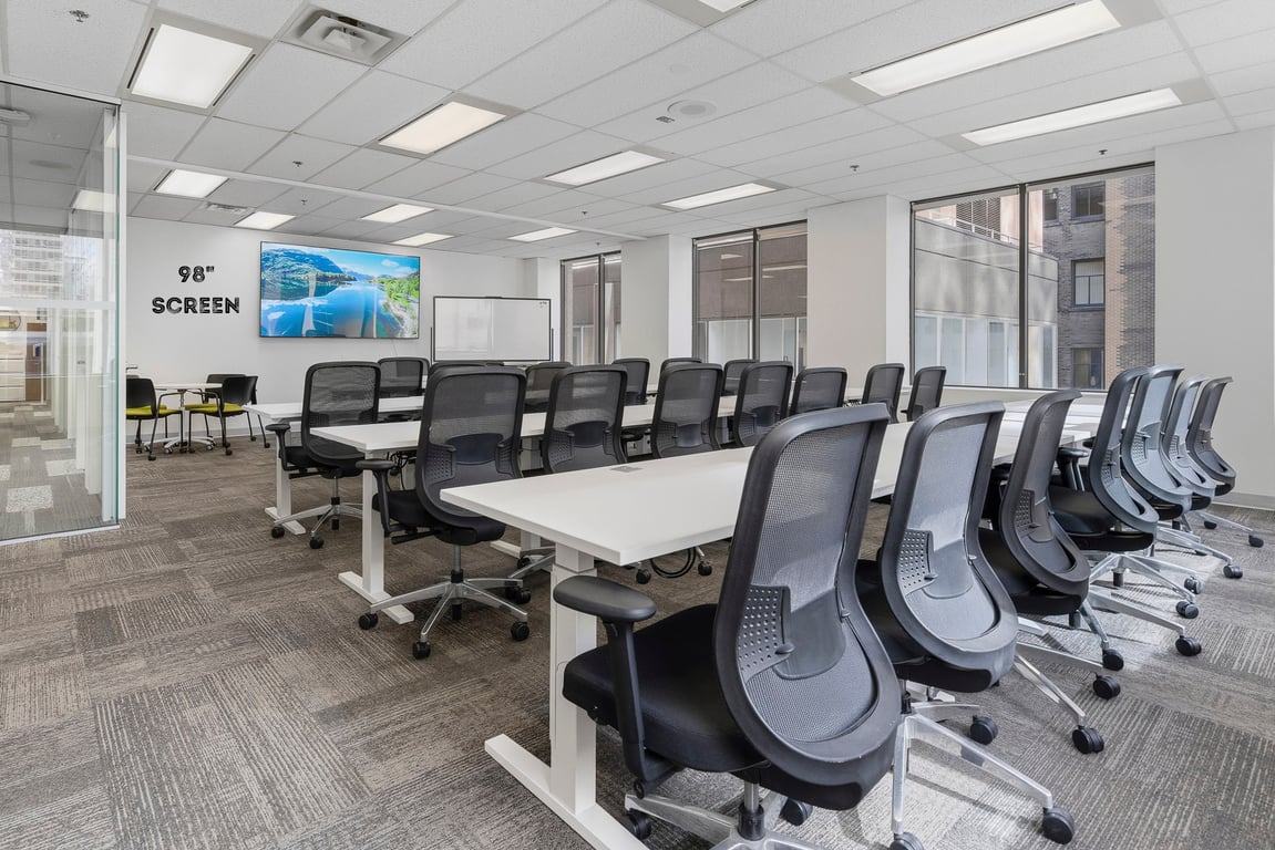 An interior shot of #31 Large Training/Meeting/Classroom