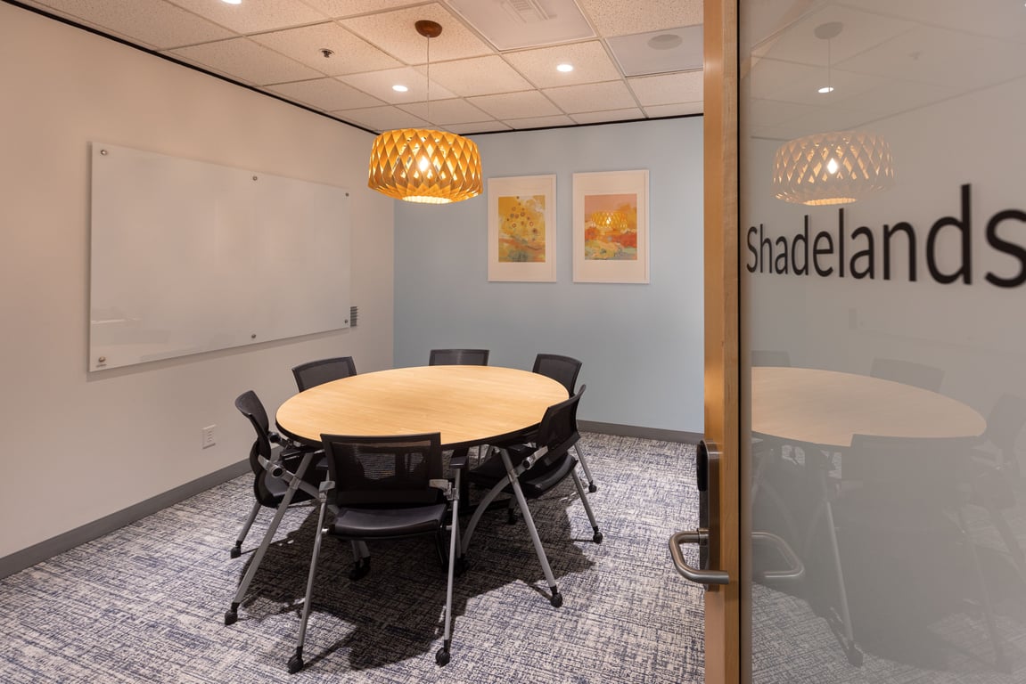 An interior shot of Shadelands Meeting Room