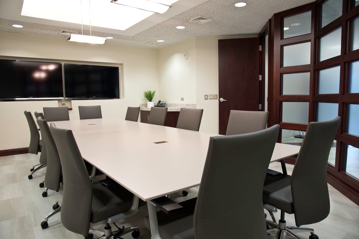 An interior shot of Boardroom