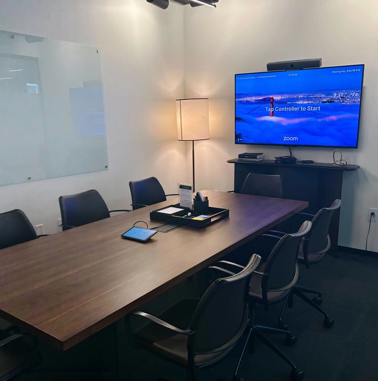 An interior shot of Conference N