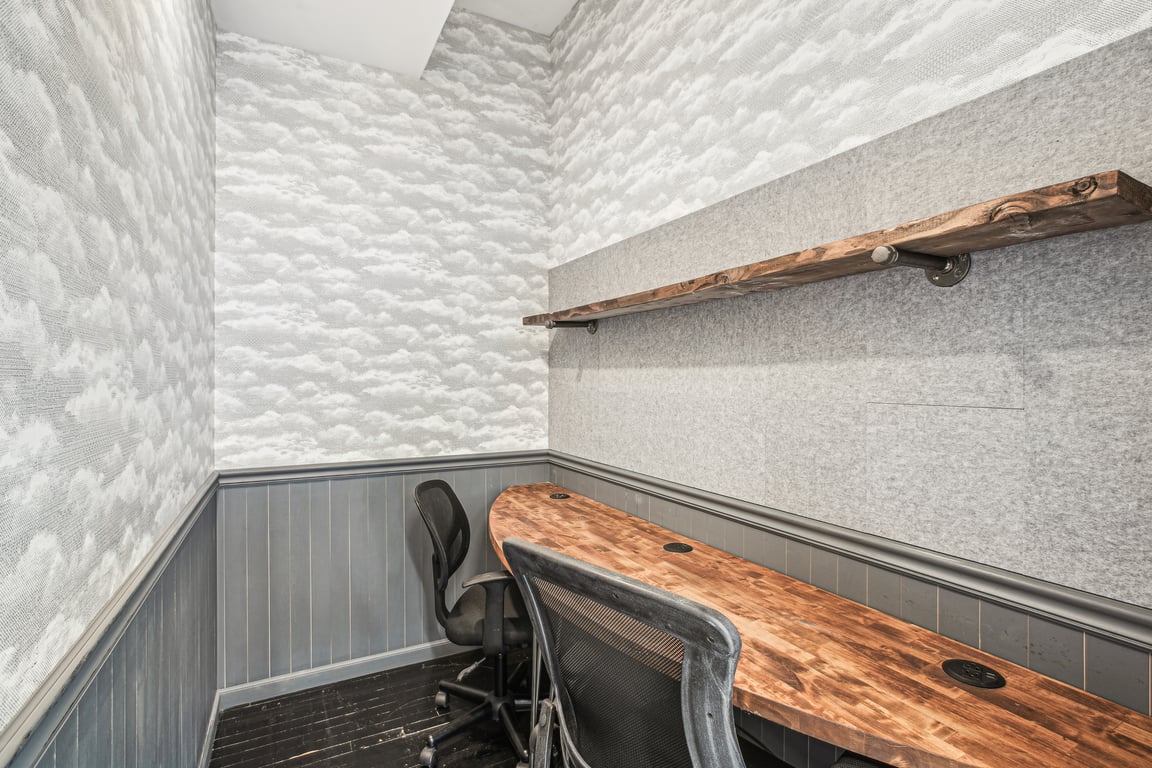 An interior shot of Nomad Focus Nook