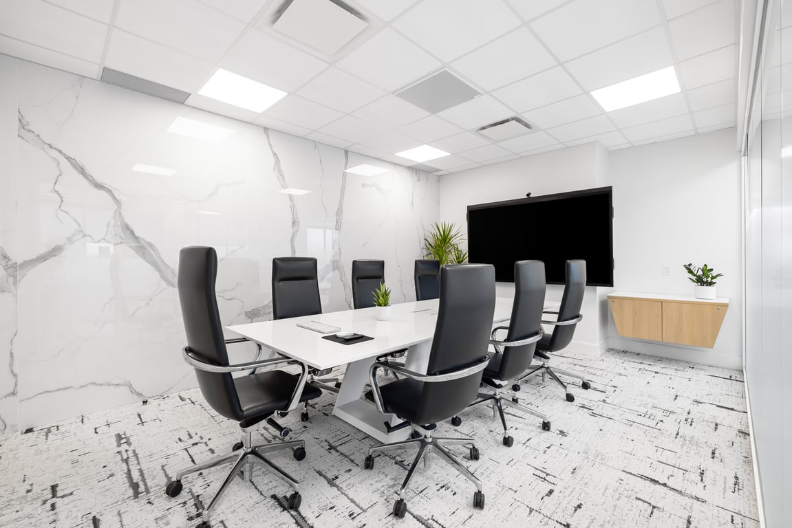 An interior shot of The Innovation Board Room