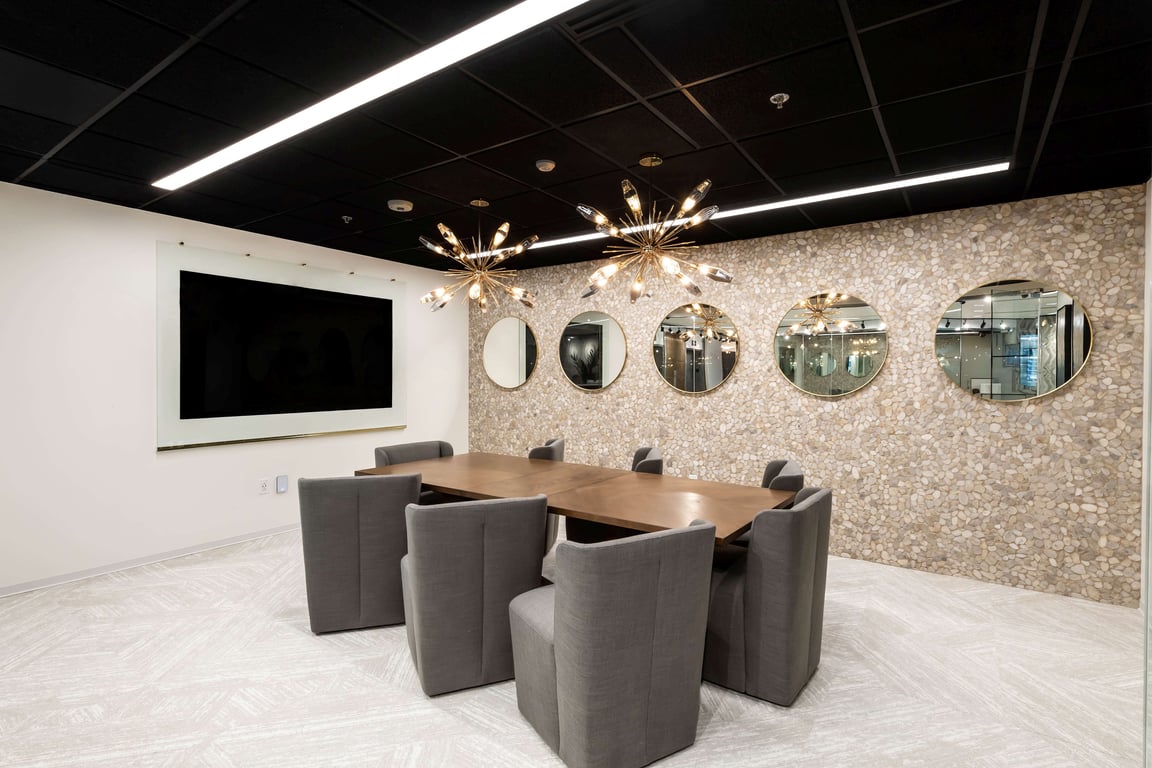 An interior shot of The Hanna Boardroom