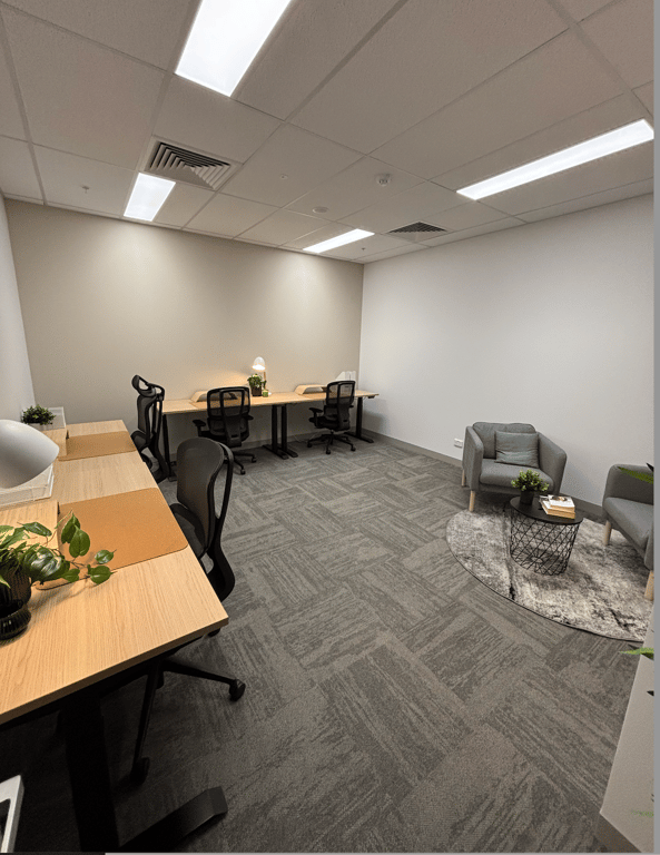 An interior shot of Suite 13