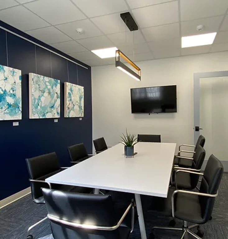 An interior shot of Peanut Butter Conference Room