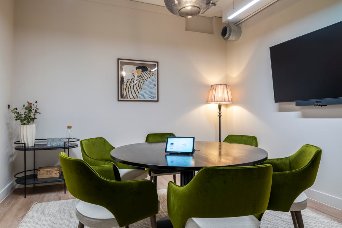 An interior shot of 6 Person Meeting Room - (2)