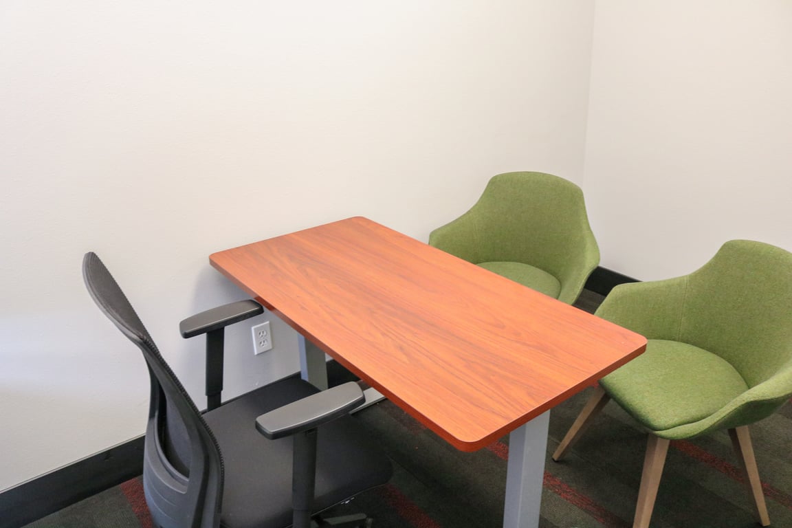 An interior shot of Private Office