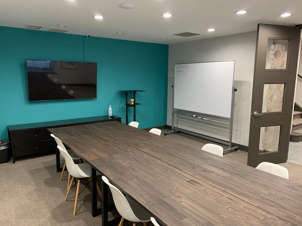 An interior shot of Boardroom
