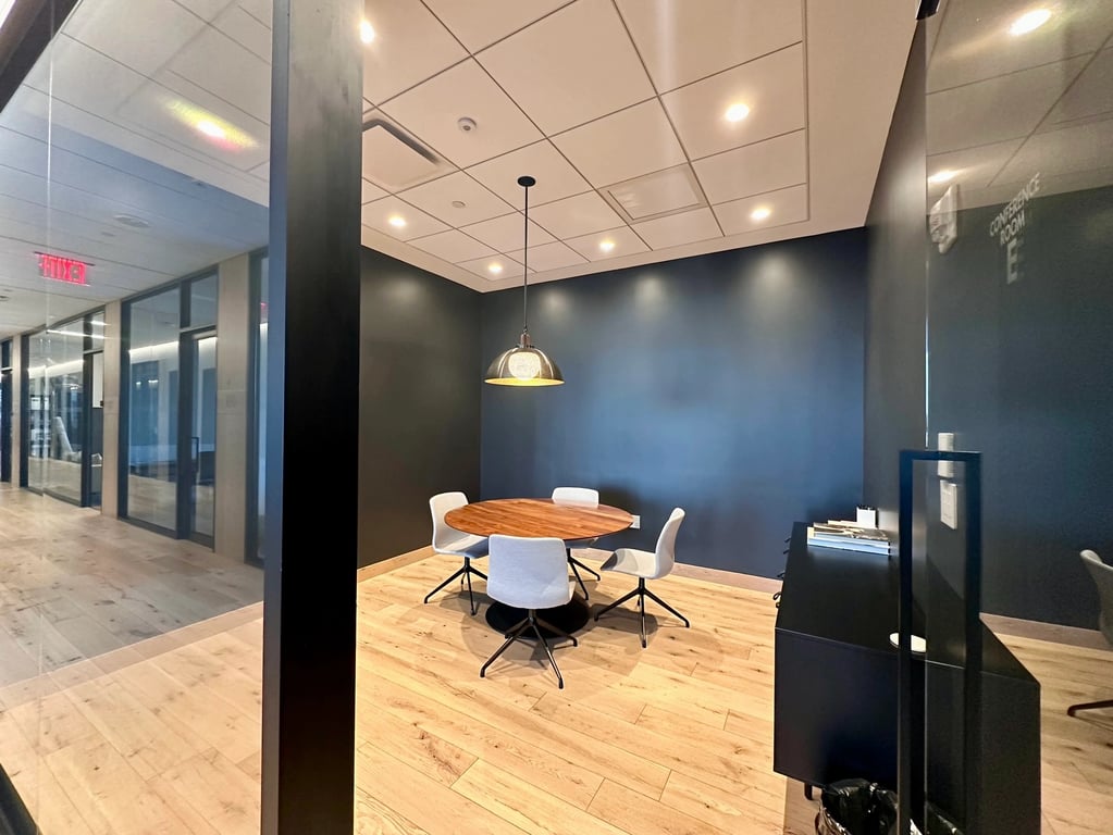 An interior shot of Conference E