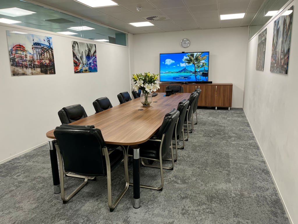 An interior shot of Boardroom