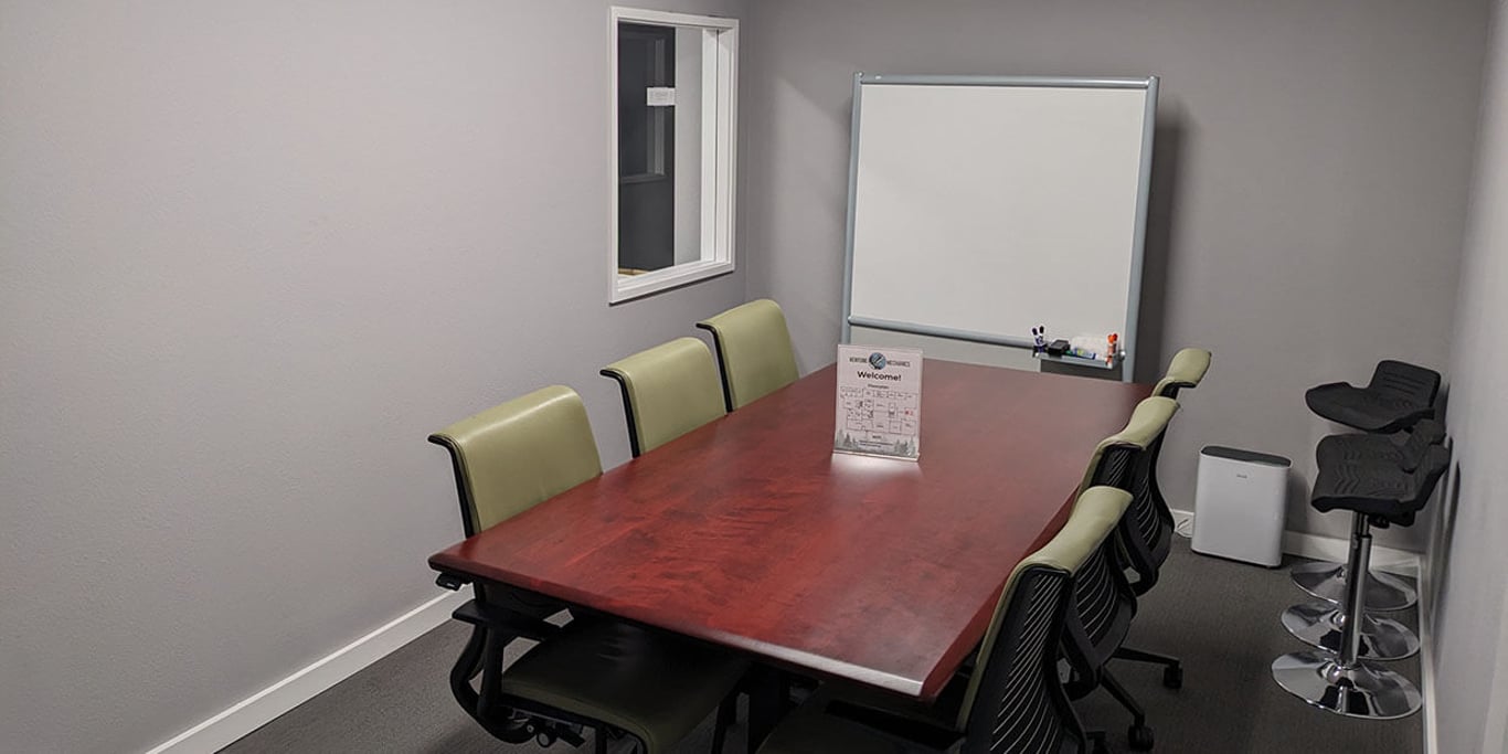 An interior shot of Bombardier Conference Room