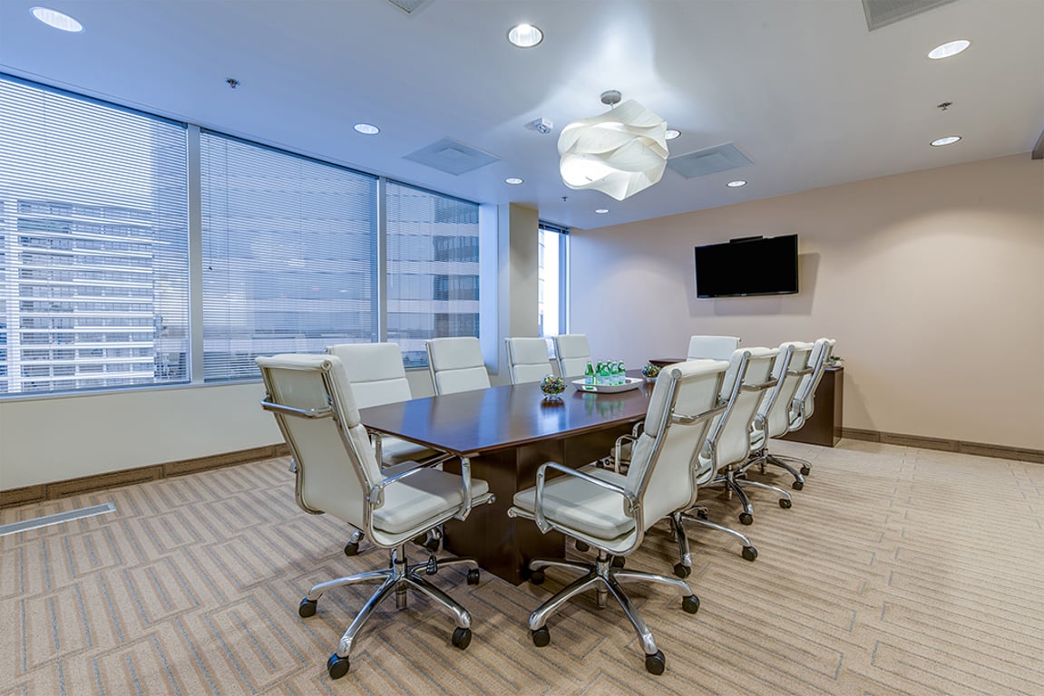 An interior shot of 10 Person Meeting Room