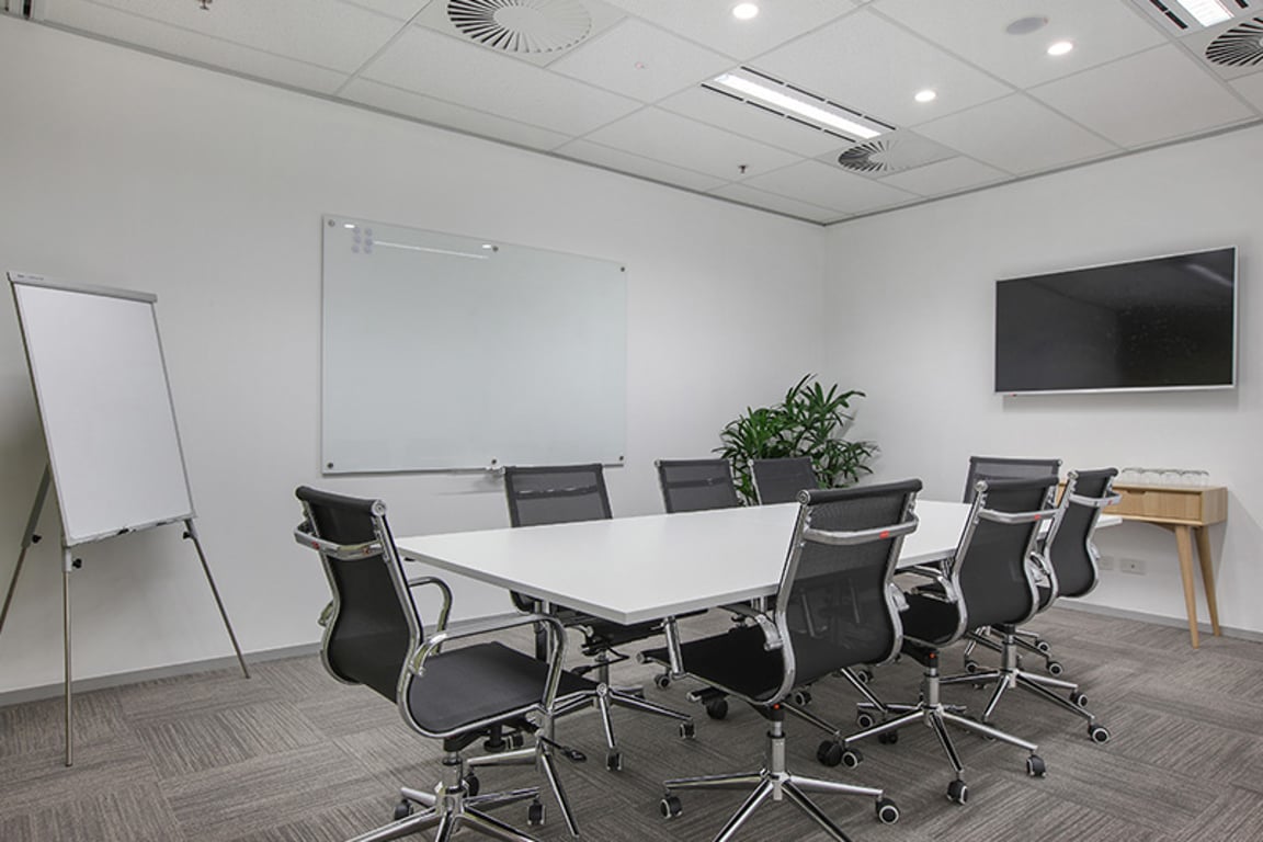 An interior shot of Boardroom 2 - 8 person