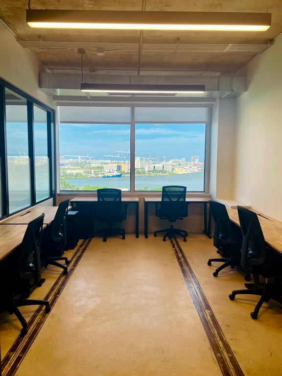 An interior shot of Daily 8 Person Office
