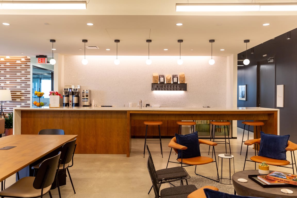 An interior shot of Industrious - Tampa Downtown