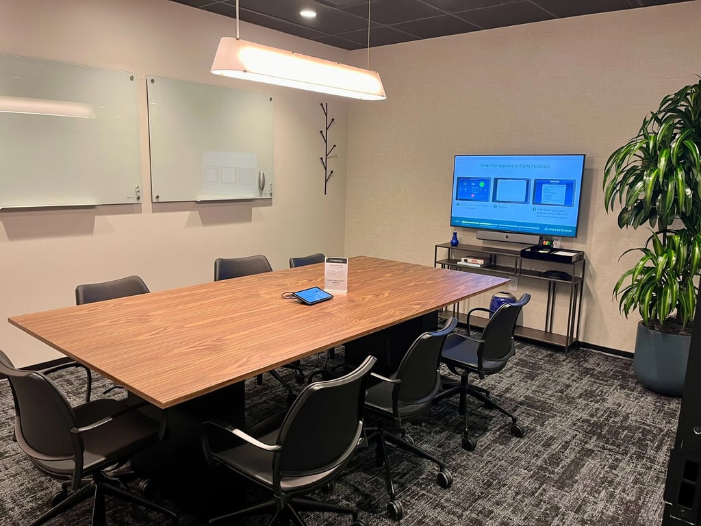 An interior shot of Conference 1-A