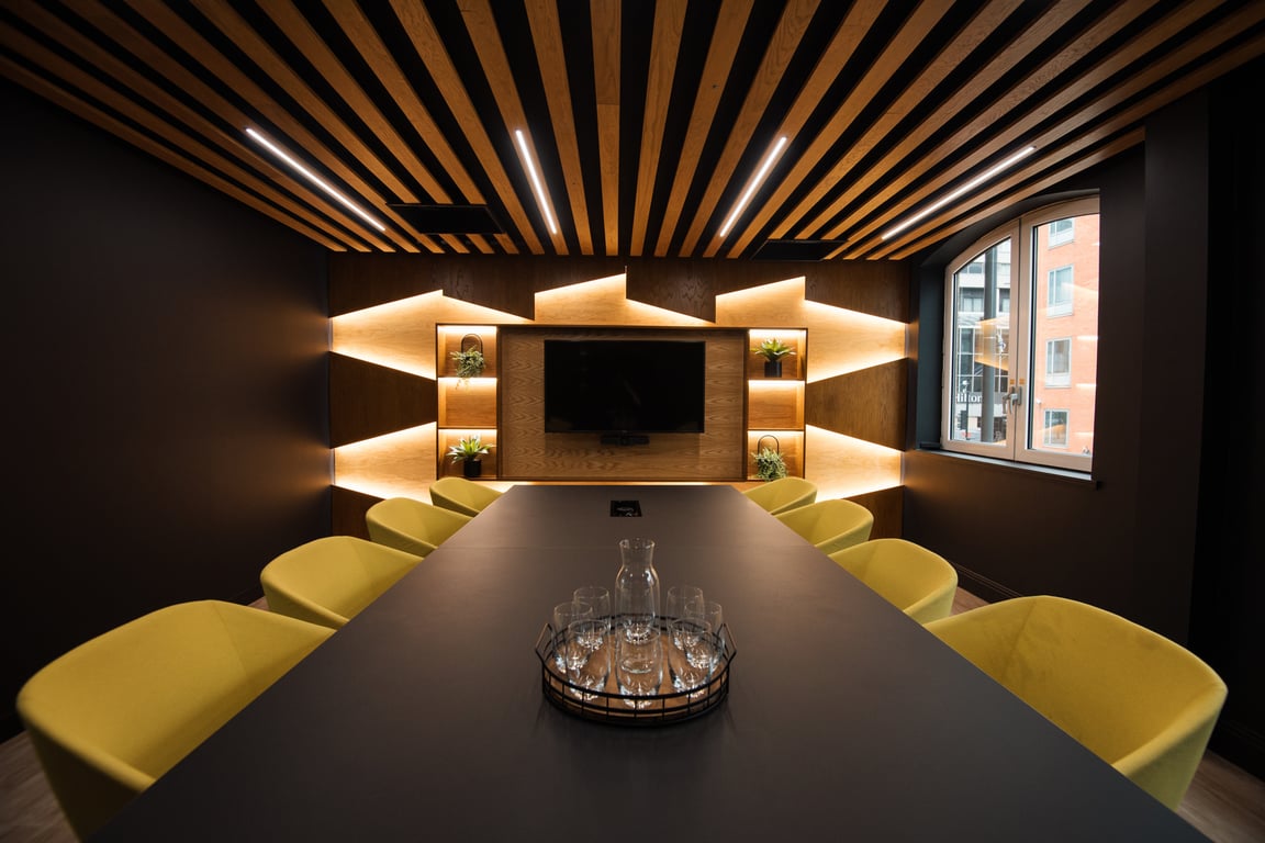 An interior shot of River Suite