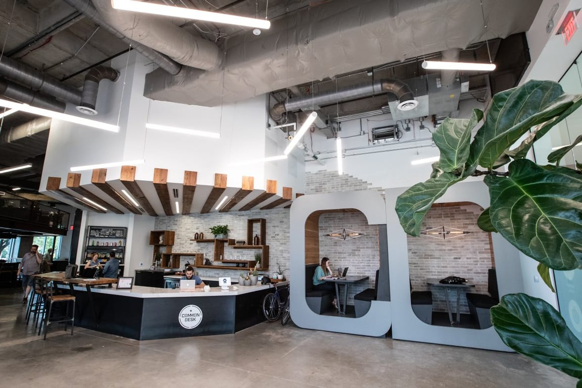 An interior shot of Common Desk - Granite Park