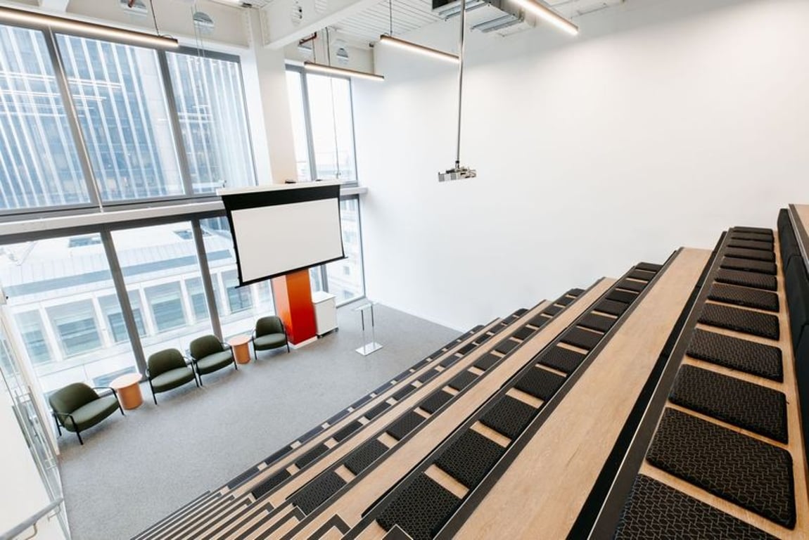 An interior shot of Sarah Gilbert
