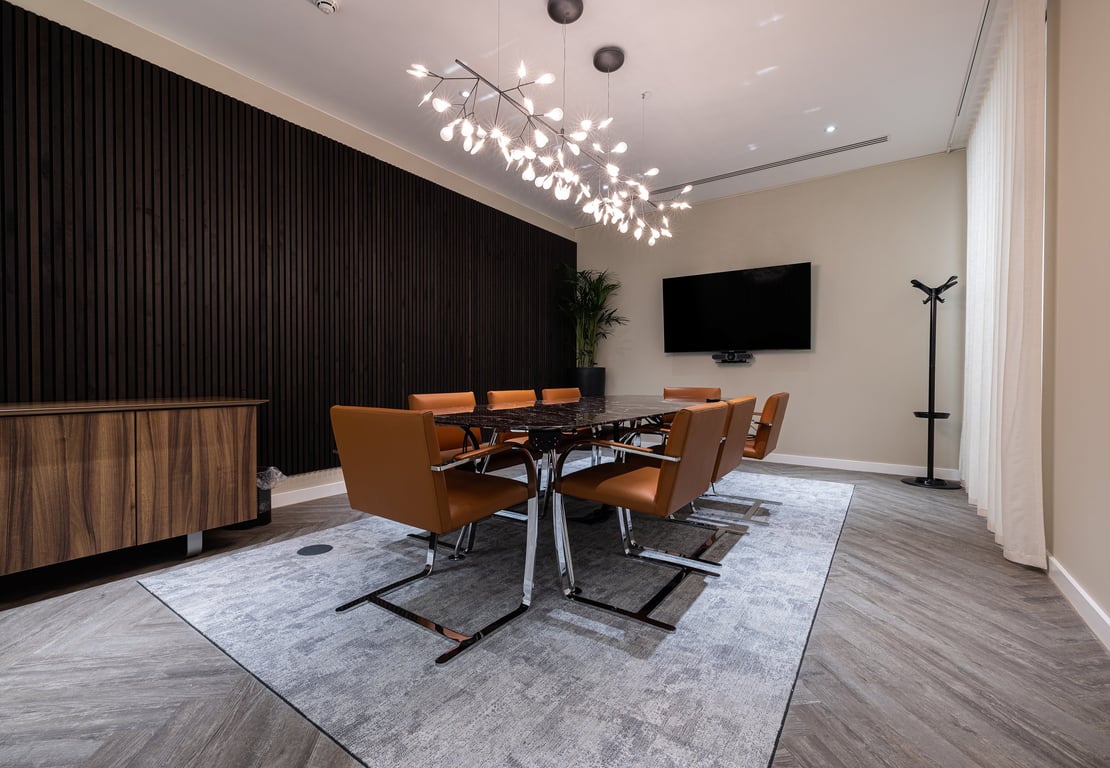 An interior shot of Rosso