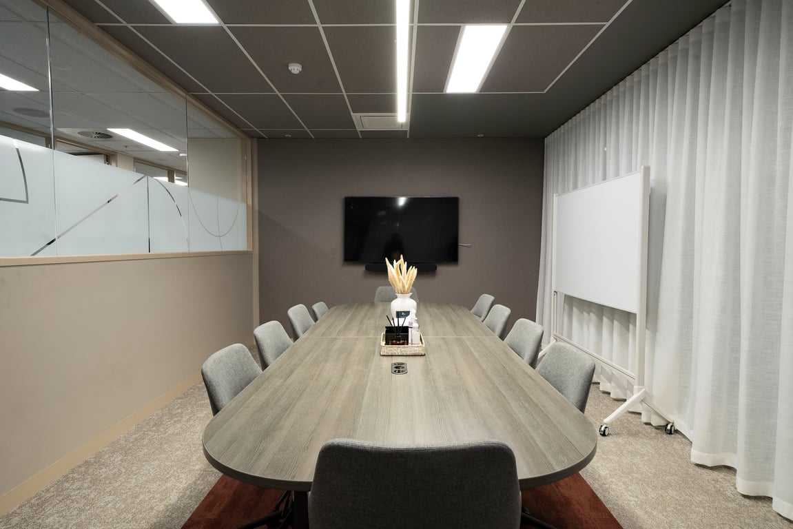 An interior shot of Overton  Boardroom