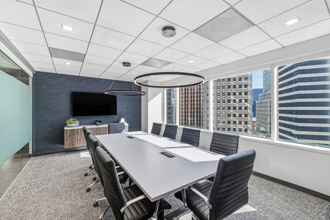 An interior shot of 10 Person Meeting Room – City Views