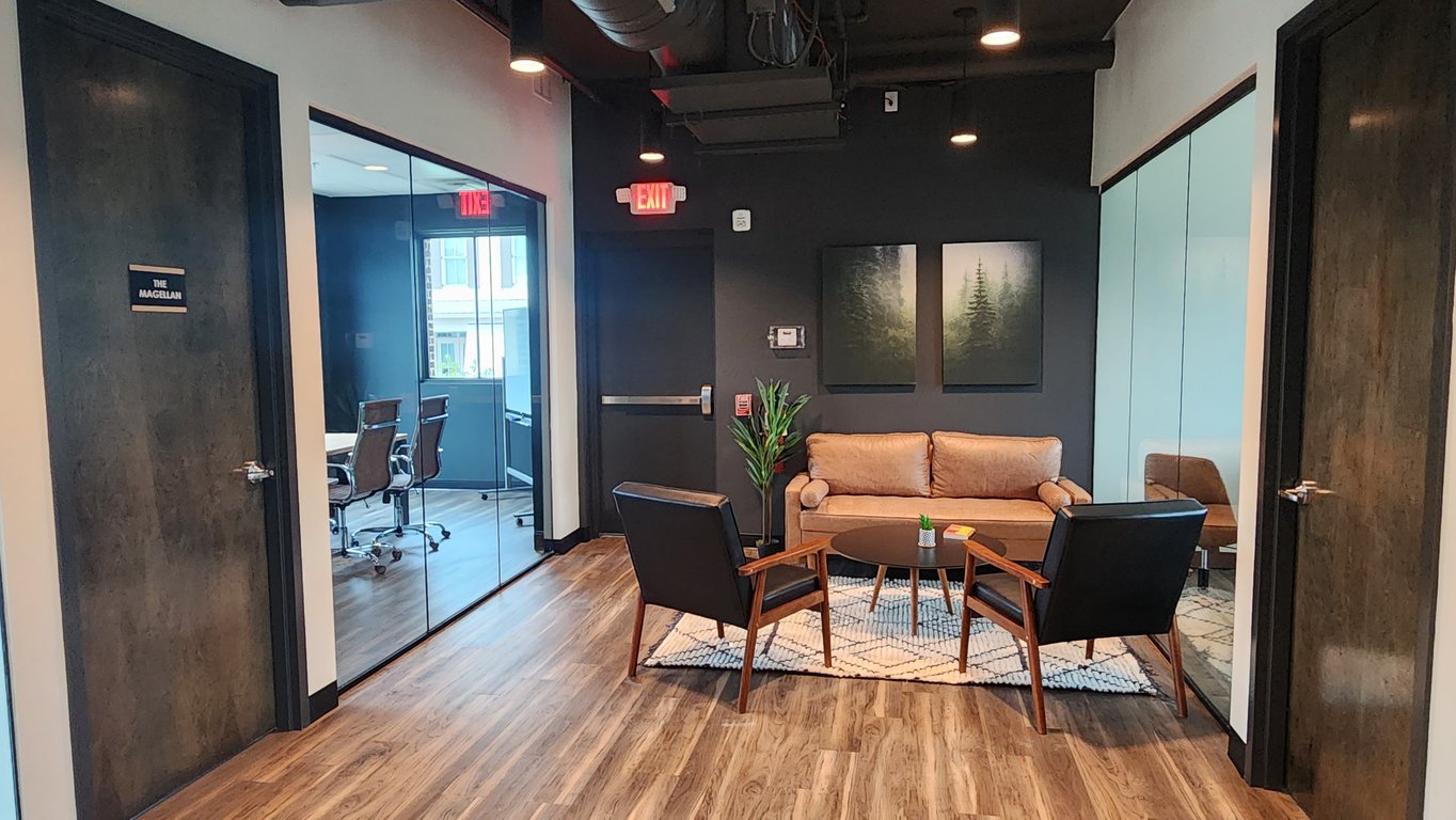 An interior shot of Woodstock's 2nd Floor Event Rental