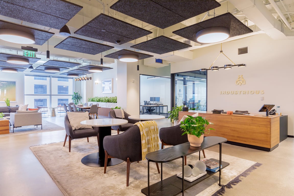 An interior shot of Industrious - Downtown Orlando