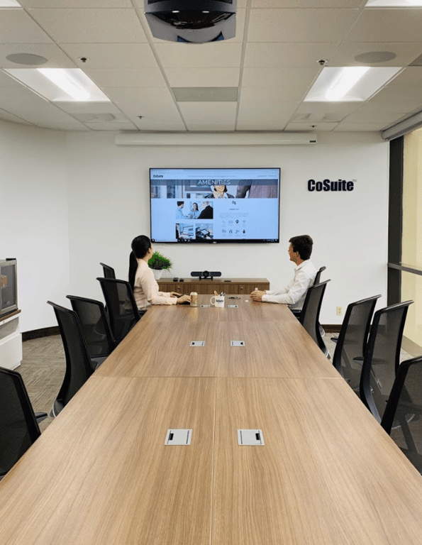 An interior shot of Large Conference Room