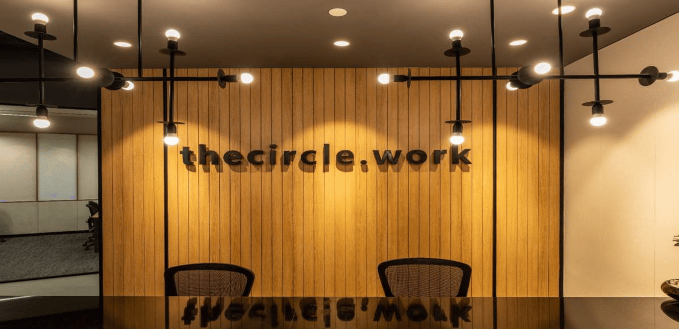 An interior shot of TheCircle.Work - Palm Springs Plaza