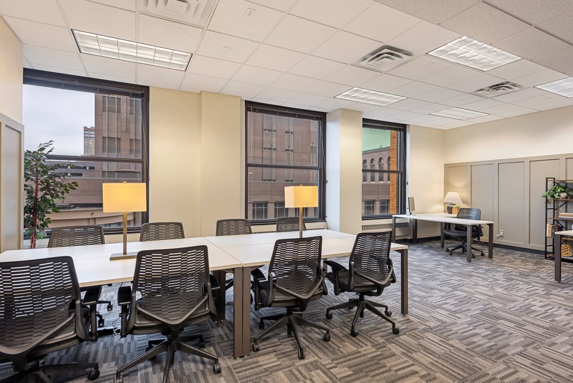 An interior shot of Suite #5