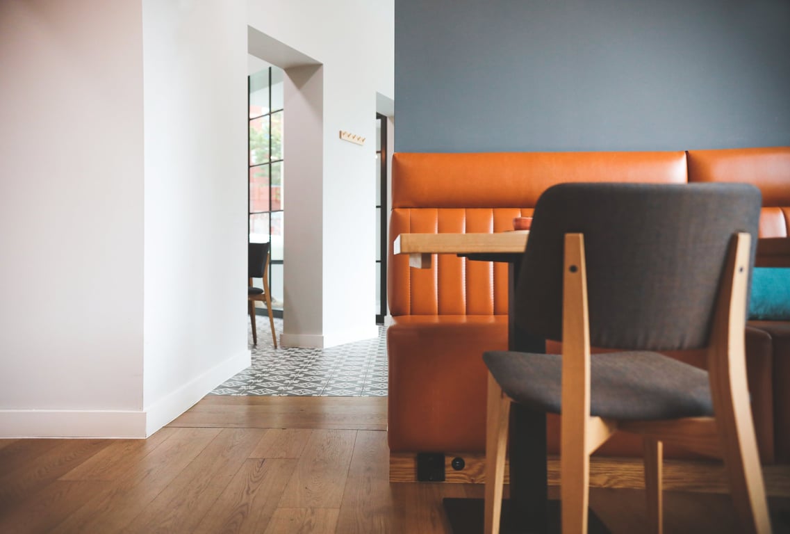 An interior shot of Todd Street Cafe