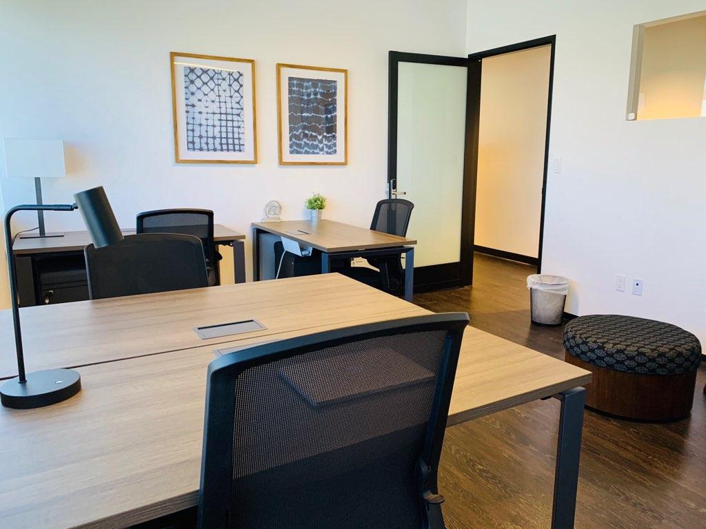 An interior shot of Private Offices for 6 people