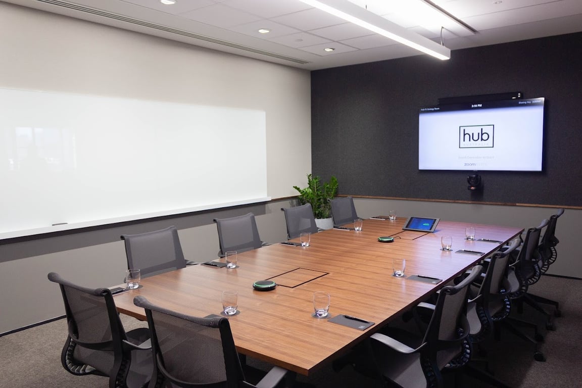 An interior shot of Strategy Space