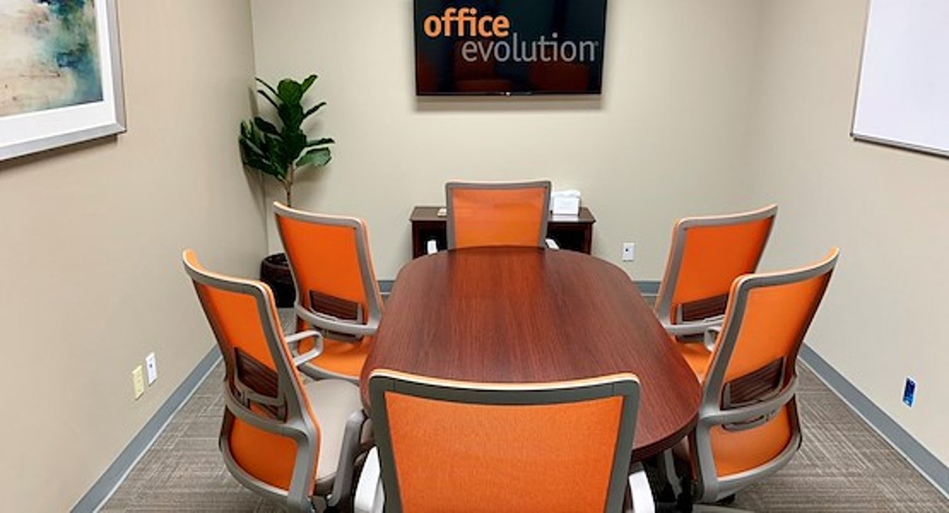 An interior shot of Small Conference Room