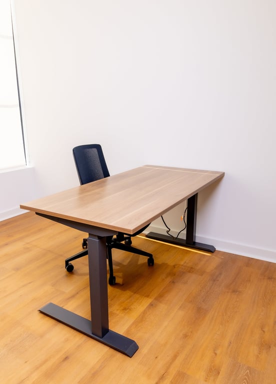 An interior shot of Office #114