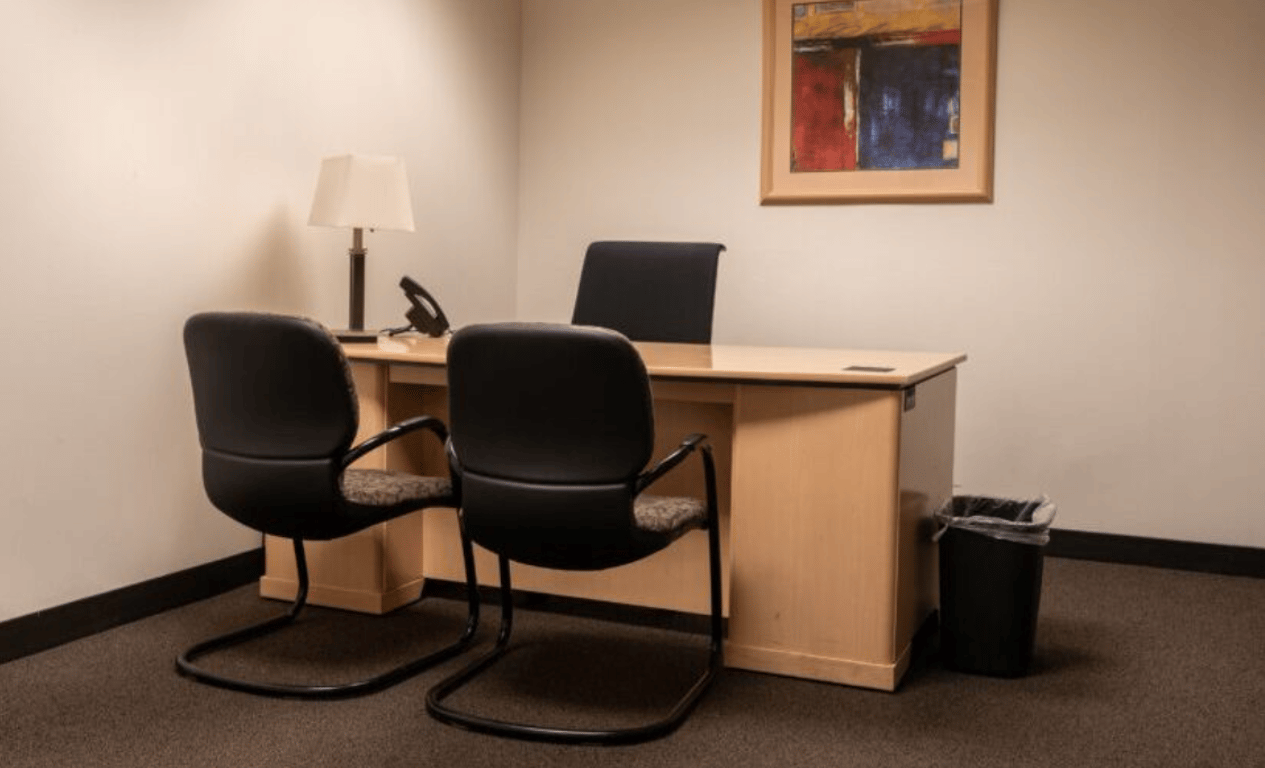 An interior shot of Premium Hourly Office / Executive Office