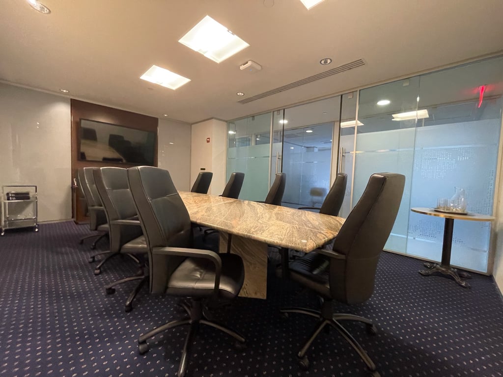 An interior shot of Boardroom