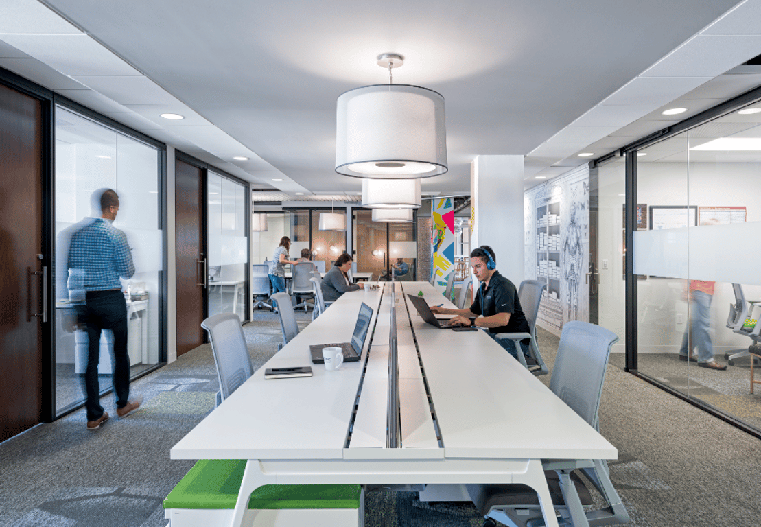 An interior shot of Pipeline Workspaces - Coral Gables