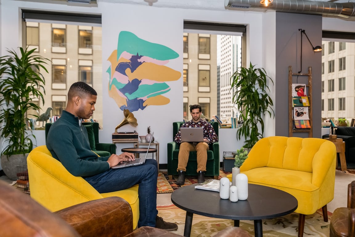 An interior shot of Mindspace - San Francisco
