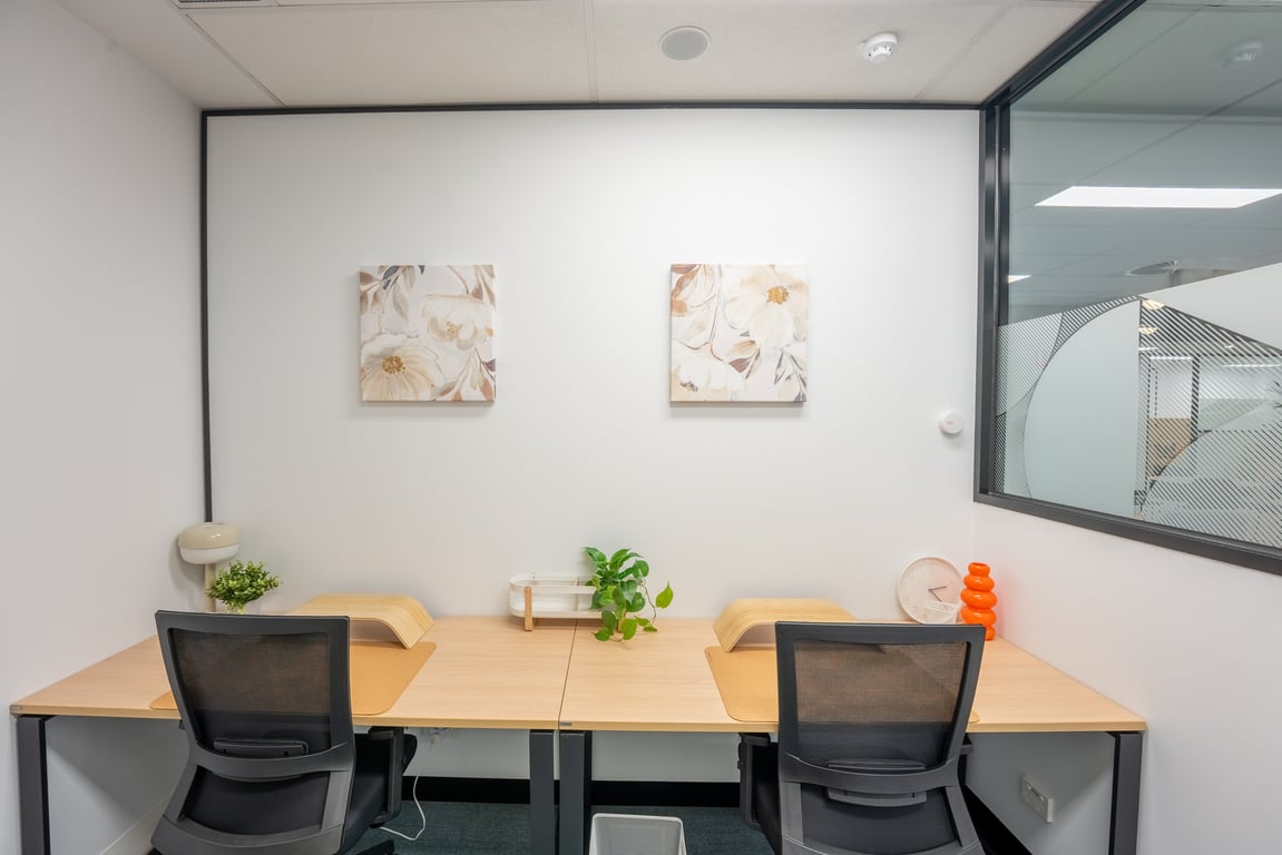 An interior shot of Suite 7