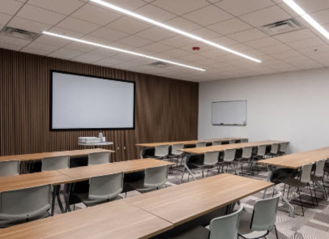 An interior shot of Training Room